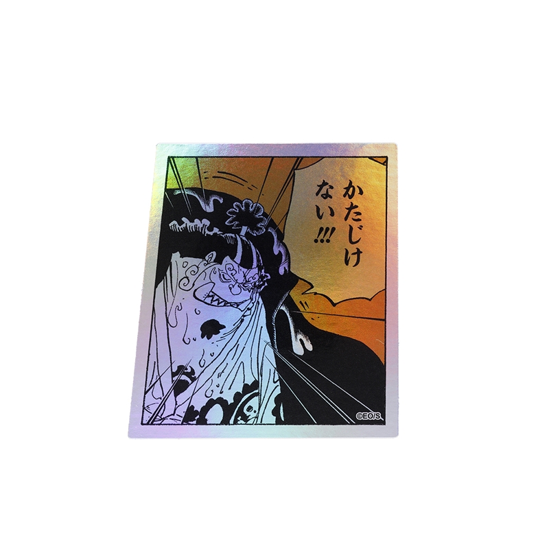 [Pre-order] [Made-to-order] JUMP Store Limited "ONE PIECE" HOLOGRAM KOMA STICKER - Jinbe